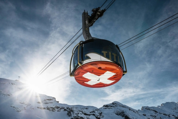 Lucerne ↔ Engelberg ↔ Mount Titlis (Cable Cars)